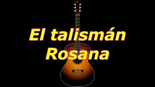 El talismán Rosana acordes guitarra cover [upl. by Nylasoj]