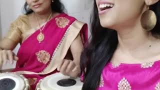 Sajan Bin  Bandish Bandits  Tabla cover  Shubhra Agnihotri  Sangita Agnihotri [upl. by Duwe415]