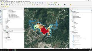 How to make a lake bathymetric map with QGIS  Tutorial [upl. by Zachary]