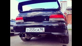 Kakimoto Regu 06ampR Subaru WRX STI Exhaust sound [upl. by Mansoor]