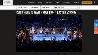 Easter vs Cruz FULL FIGHT PREVIEW February 10 2017  PBC on Bounce [upl. by Ebag442]