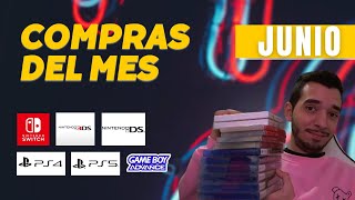 COMPRAS del MES  Junio  ÚLTIMAS ADQUISICIONES  SWITCH GBA DS 3DS PS4 Y PS5 [upl. by Mirelle966]