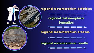 regional metamorphism  regional metamorphism formation  regional metamorphism process and results [upl. by Ylen]