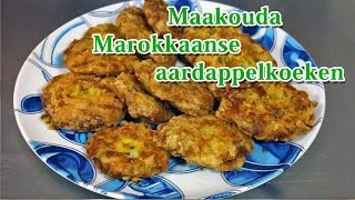 Recept MaakoudaMarokkaanse aardappelkoeken  Koken met Mo Academy [upl. by Africa]