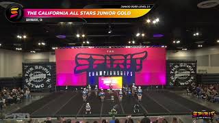 The California All Stars  San Marcos Junior Gold  SoCal Spirit Championships 2024 [upl. by Aeet406]