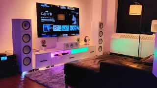 Kef Speakers Classe Sigma Preamp Node2i Tidal Playlistl [upl. by Tarrah]