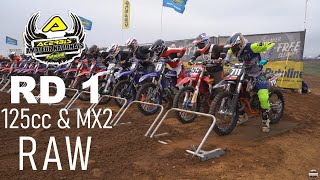 Acerbis Nationals 2022 Round 1  Culham MX  125 amp MX2 Classes Raw  FansEyeView [upl. by Leinehtan]