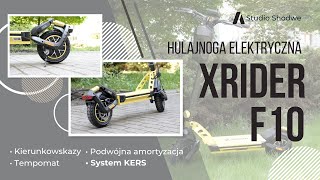 XRIDER F10  hulajnoga elektryczna o imponujących osiągach [upl. by Stormy]