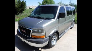 2004 GMC Savana Regency RV 95K Miles 1 OWNER 8 Door Amazing Condition [upl. by Lleryt]