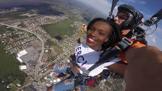 Skydiving at Skydive Space Center in Titusville FL [upl. by Onimixam80]