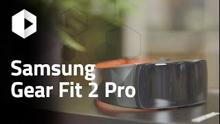 Review Samsung Gear Fit 2 PRO Análisis en español [upl. by Htiekram828]