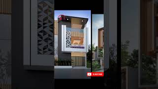 3d house design  ghar ka design  front elevation  modern house designs home india shortvideo [upl. by Westphal33]