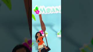 Cenário da Moana em Acrílico perfeito para decoração de festas vitrines e Personalizados de Luxo [upl. by Kotta]