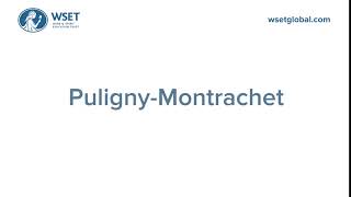 How to say it Puligny Montrachet [upl. by Dorej]