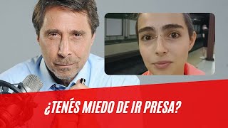 “¿Tenés miedo de ir presa” Eduardo Feinmann habló con la militante que llamó a saltar molinetes [upl. by Anegal]