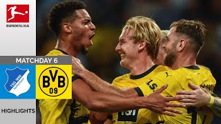 TSG Hoffenheim vs Borussia Dortmund  13  Höhepunkte  Bundesliga 202324 [upl. by Oneal]