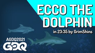 Ecco the Dolphin by GrimShins in 2335  Awesome Games Done Quick 2021 Online [upl. by Ecerahs]