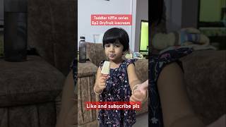 Toddler tiffin series ep2 Dryfruit icecream ytshorts viralshorts telugurecipe toddlermom [upl. by Arber]