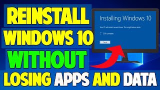 How to Reset Windows 10 Without Losing Data [upl. by Ingar251]