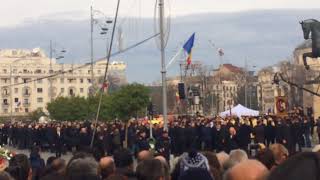 Funeralii Regele Mihai Ceremonia de la Palatul Regal [upl. by Edelstein]