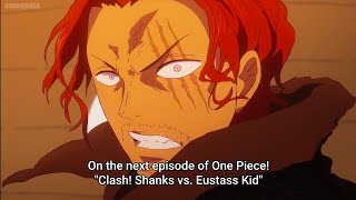 Onepiece Episode 1112 Preview Shanks Vs Kid  Commentary [upl. by Four]