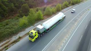 Convoi Exceptionnel  Profesyonel Taşımacılık  Volvo FH 540 amp Faymonville Trailer [upl. by Aivun]