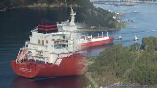 VALENCIA KNUTSEN LNG Tanker [upl. by Xxam]