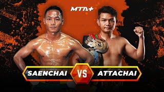 Saenchai vs Attachai  MTA Classics [upl. by Bounds]