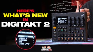 Elektron DIGITAKT 2 New Features amp Upgrades 👀 [upl. by Nomolas]