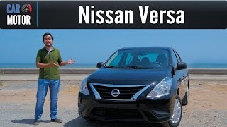 Nissan Versa 2017  Confort y muchisimo espacio [upl. by Alael]