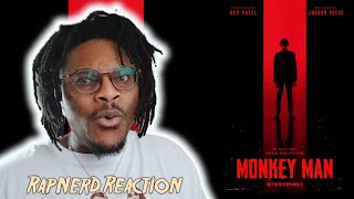 Monkey Man Trailer Reaction  INSANE ACTION with a Cultural shift [upl. by Polinski]