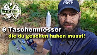 6 moderne Taschenmesser die du gesehen haben musst [upl. by Yaker829]