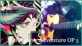 TABS Jojo Bizarre Adventure Part 4 OP5 Crazy Noisy Bizarre Town Fingerstyle Guitar Cover [upl. by Eletnahs]