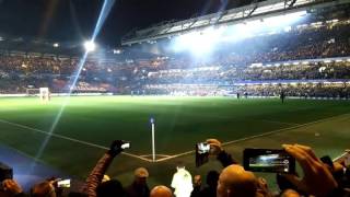 Chelsea theme song before the match Liquidatorsong mighty blues belgium [upl. by Lizned]