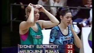 Netball 1995 Mobil Superleague Grand Final SYD Energy vs MEL Pumas [upl. by Naleag544]