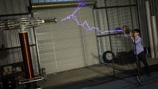 How Giant Tesla Coils Work with ArcAttack [upl. by Emearg865]