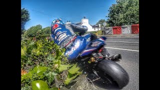 TT ISLE of MAN 200mph 320kmp FULL THROTTLE ROAD RACE [upl. by Hicks]