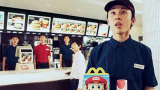 McDonalds Japan Super Mario Happy Meals [upl. by Annayat]