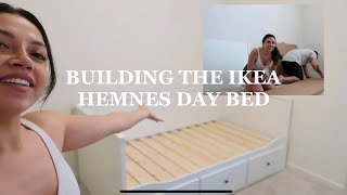 build the ikea hemnes daybed with me [upl. by Lindemann]