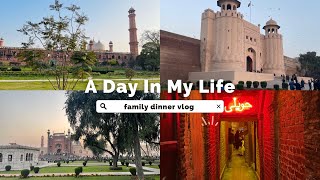 Visit to Badshahi Mousque Lahore Walled City  Dinner At Havel [upl. by Attevaj483]