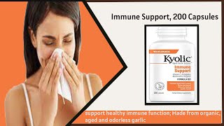 Kyolic Aged Garlic Extract Formula 103 Immune used for I how to improve immune system short [upl. by Macgregor]