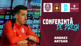 📽 CFR Cluj  FCSB  Artean „E important să marcăm un gol mai mult decât adversarul” [upl. by Francesco]