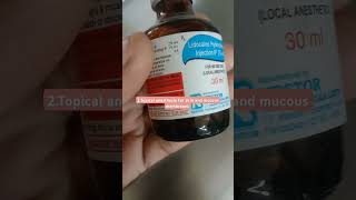 lidocaine hydrochloride injection shorts viralvideo trending internship nursing reels new [upl. by Janerich]