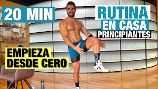 Cardio Para Principiantes 20 MIN Ejercicios Básicos En Casa [upl. by Gui]