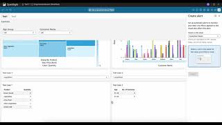 How to create alerts in the Quicksight Dashboard quicksight [upl. by Hefter]