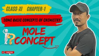 MOLE CONCEPT  Class11 chemistry  some basic concepts of chemistry  chapter1 [upl. by Ellehsad]