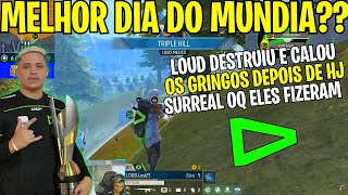 LOUD FEZ O MELHOR DIA DA HISTORIA DO BRASIL NO MUNDIALSURREAL OQ ELES FIZERAM MUNDIAL DE FREE FIRE [upl. by Joktan]