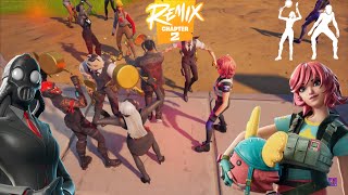 Party Royale in Chapter 2 Remix Voice chat  Fortnite [upl. by Ariaz]