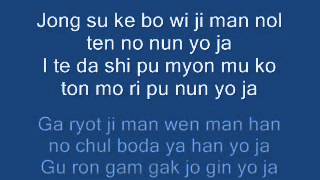 PSY Gangnam Style Lyrics Romanized [upl. by Jollenta668]