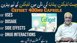 Cefixime Capsules 400 mg  Cefixime Tablets ip 200 mg  Cefspan CapsuleTablet 400 mg In UrduHindi [upl. by Etnaik]